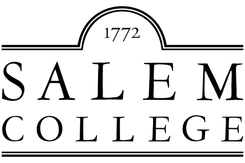 Salem College Logo, Black & White